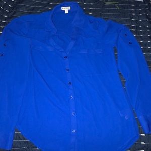 Express button up professional shirt